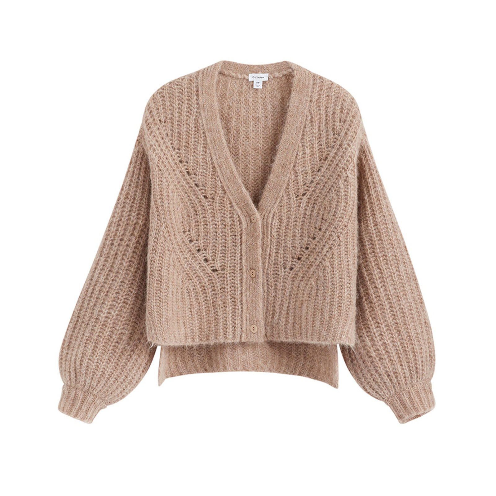 Alpaca Wool Cropped Cardigan | Cuyana