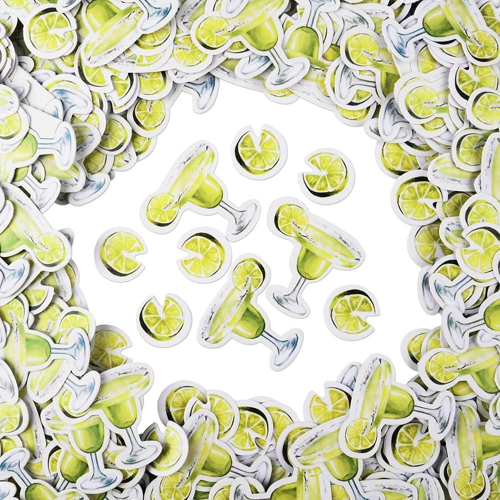 400 Pcs Margarita Glasses Confetti Margs and Matrimony Bachelorette Confetti Margarita Party Deco... | Amazon (US)