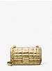 Tribeca Small Quilted Metallic Lizard Embossed Leather Shoulder Bag | Michael Kors Canada | Michael Kors CA