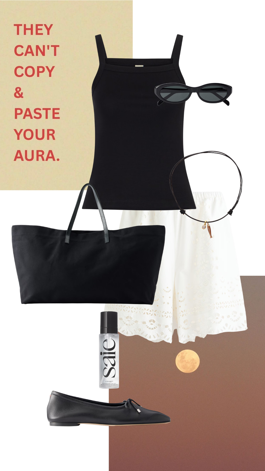 Bermuda Shorts + Black Vest + Tote Bag + Ballet Flats 

 #LTKuk #LTKsummer #LTKeurope