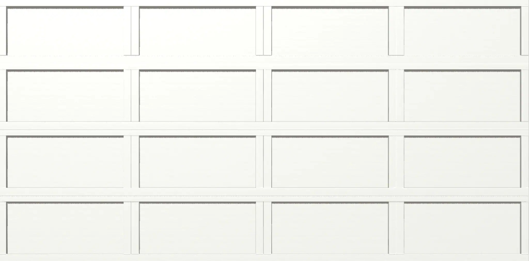 Wayne Dalton Classic Steel Model 9405 16-ft x 8-ft 10 R-Value Insulated White Double Garage Door one_size | WD9405WSW168 | Lowe's