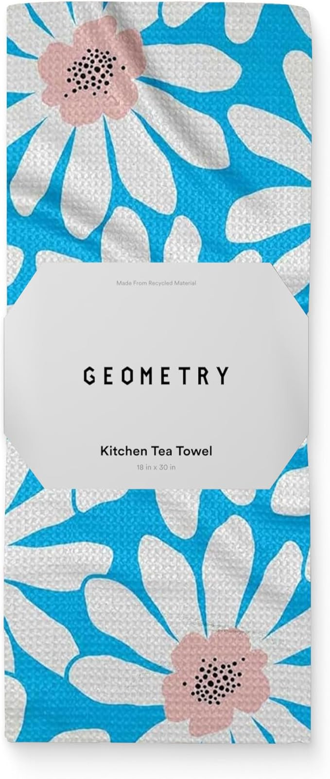 GEOMETRY Spring Kitchen Towels - Quick Dry Microfiber Cloth Spring & Summer Dish Towels for Kitch... | Amazon (US)