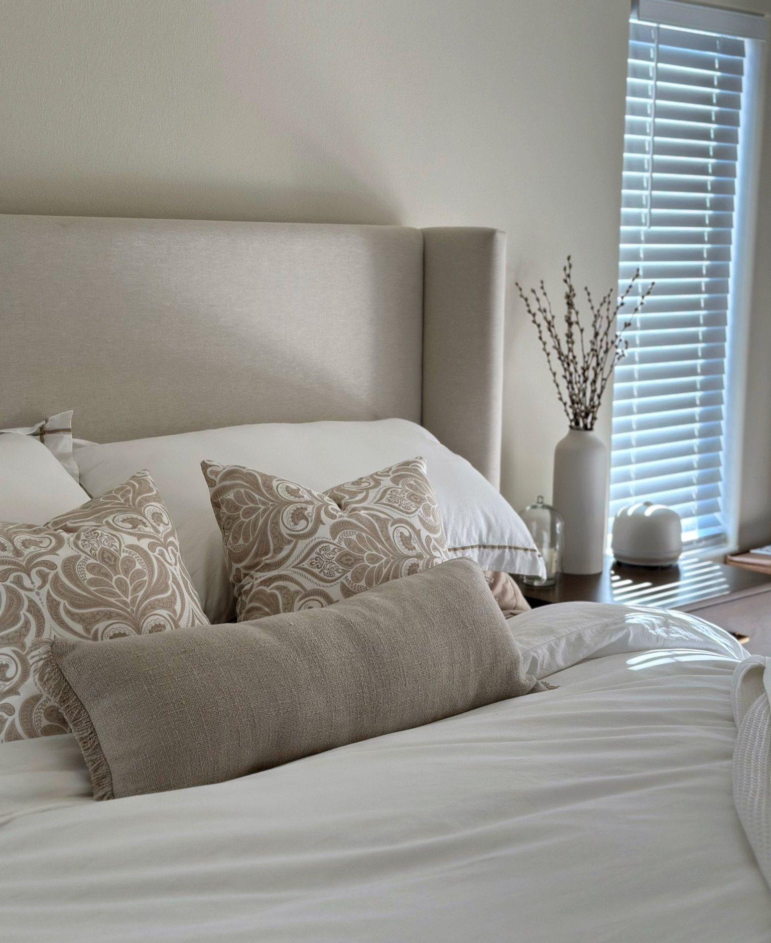 Bedroom favorites! This pillow from
Boll&Branch is so soft! The duvet also gets softer every time I wash it. 

#LTKHome