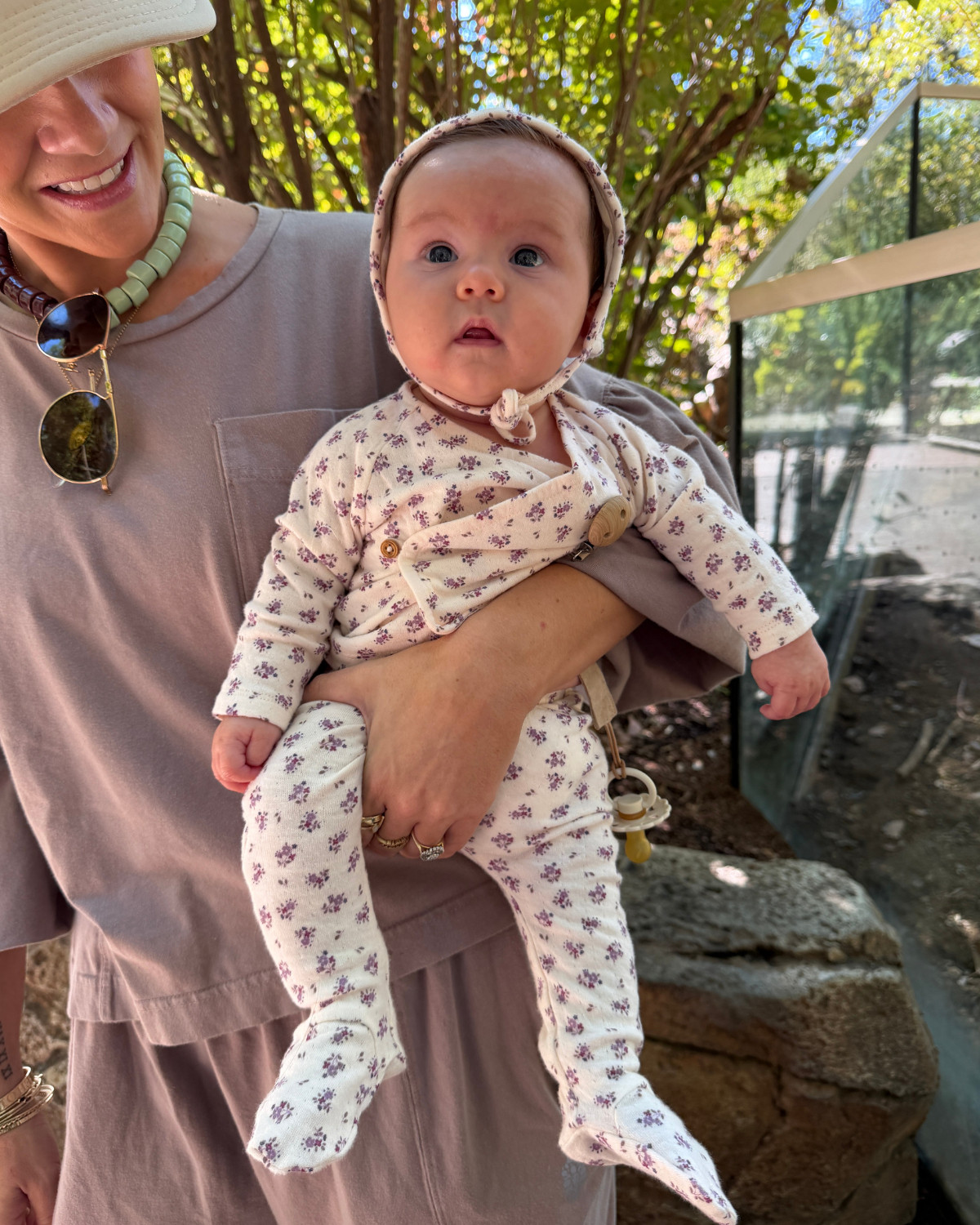 Baby girl fall outfit, floral set, baby bonnet 

#LTKSeasonal #LTKBaby