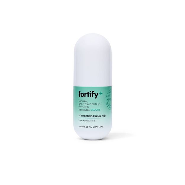 Fortify+ Natural Germ Fighting Skincare Protecting Facial Mist Travel Capsule - 85ml | Target