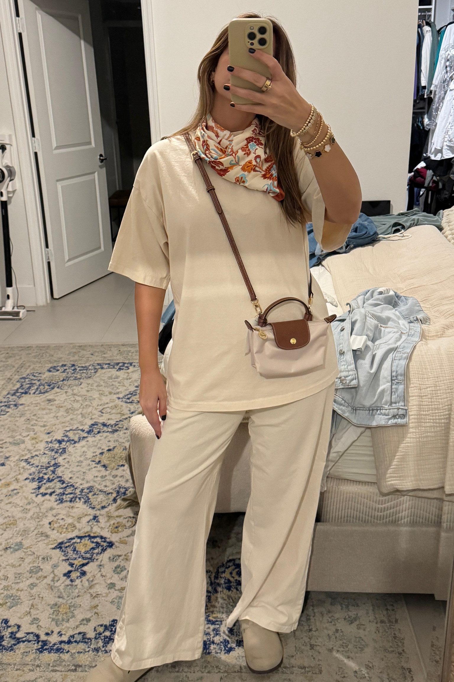 This cotton jersey set is the perfect travel outfit. If you know me you know I like a good oversized tee. And please take a look at my new mini Longchamp. I’m obsessed. It’s the perfect holiday gift! 

#LTKGiftGuide #LTKOver40 #LTKHoliday