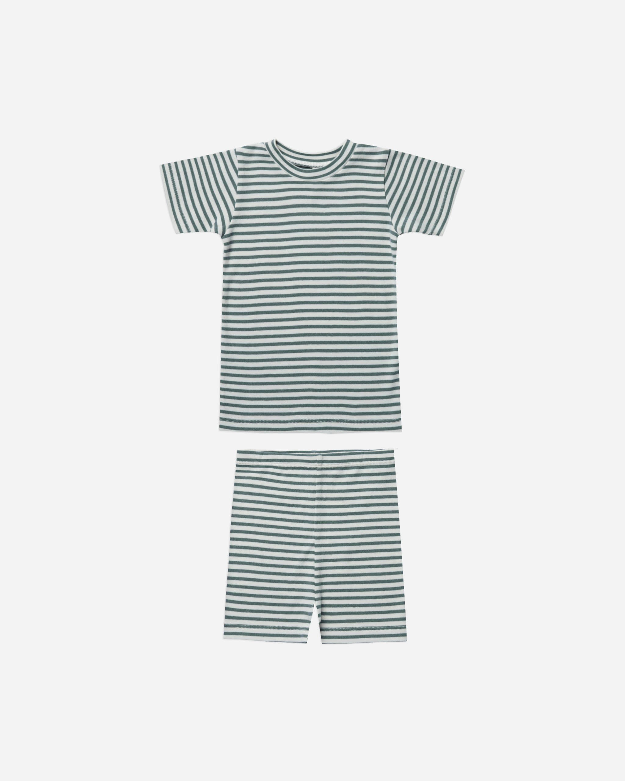 summer pj set | sea stripe | Rylee + Cru