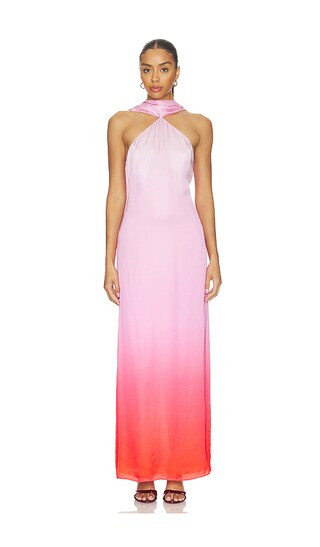 x REVOLVE Ashton Maxi Dress in Pink Combo | Revolve Clothing (Global)