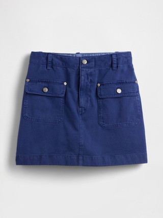Mid Rise Cargo Mini Skort | Gap (US)