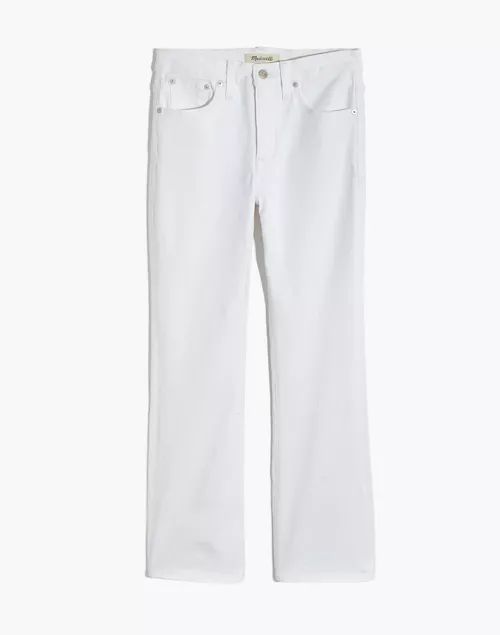 Cali Demi-Boot Jeans in Pure White | Madewell