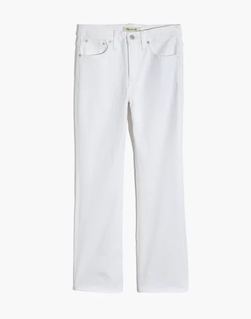 Petite Cali Demi-Boot Jeans in Pure White | Madewell