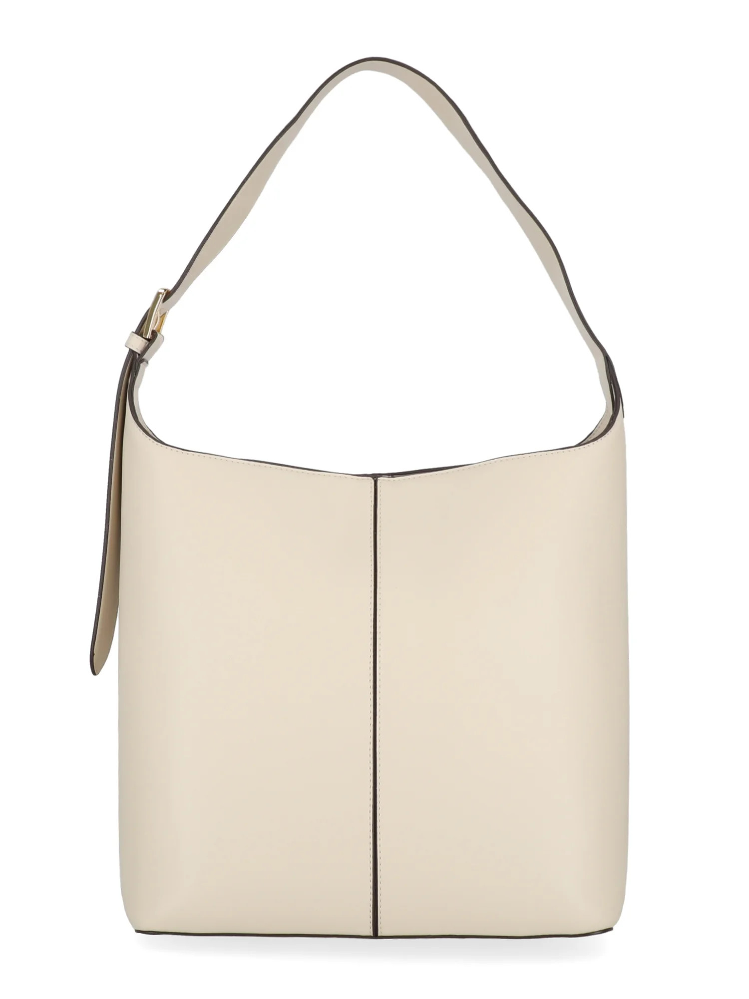 Time and Tru Women's Shively Bucket Handbag, Solid Beige | Walmart (US)