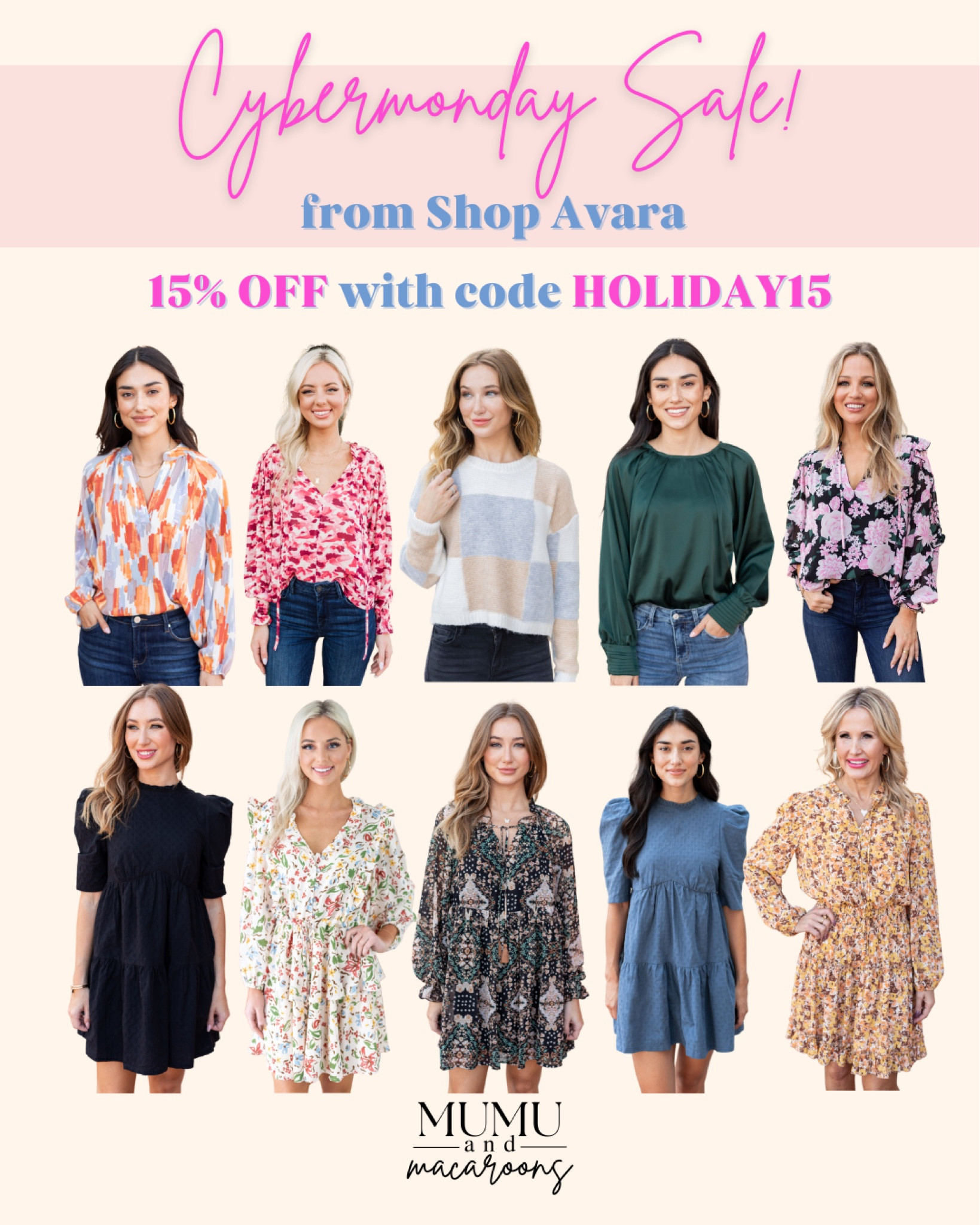 Blouses and dresses from Avara!

#cybermondaysale #modestfashion #holidayoutfitinspo #cutetops

#LTKsalealert #LTKCyberweek #LTKstyletip