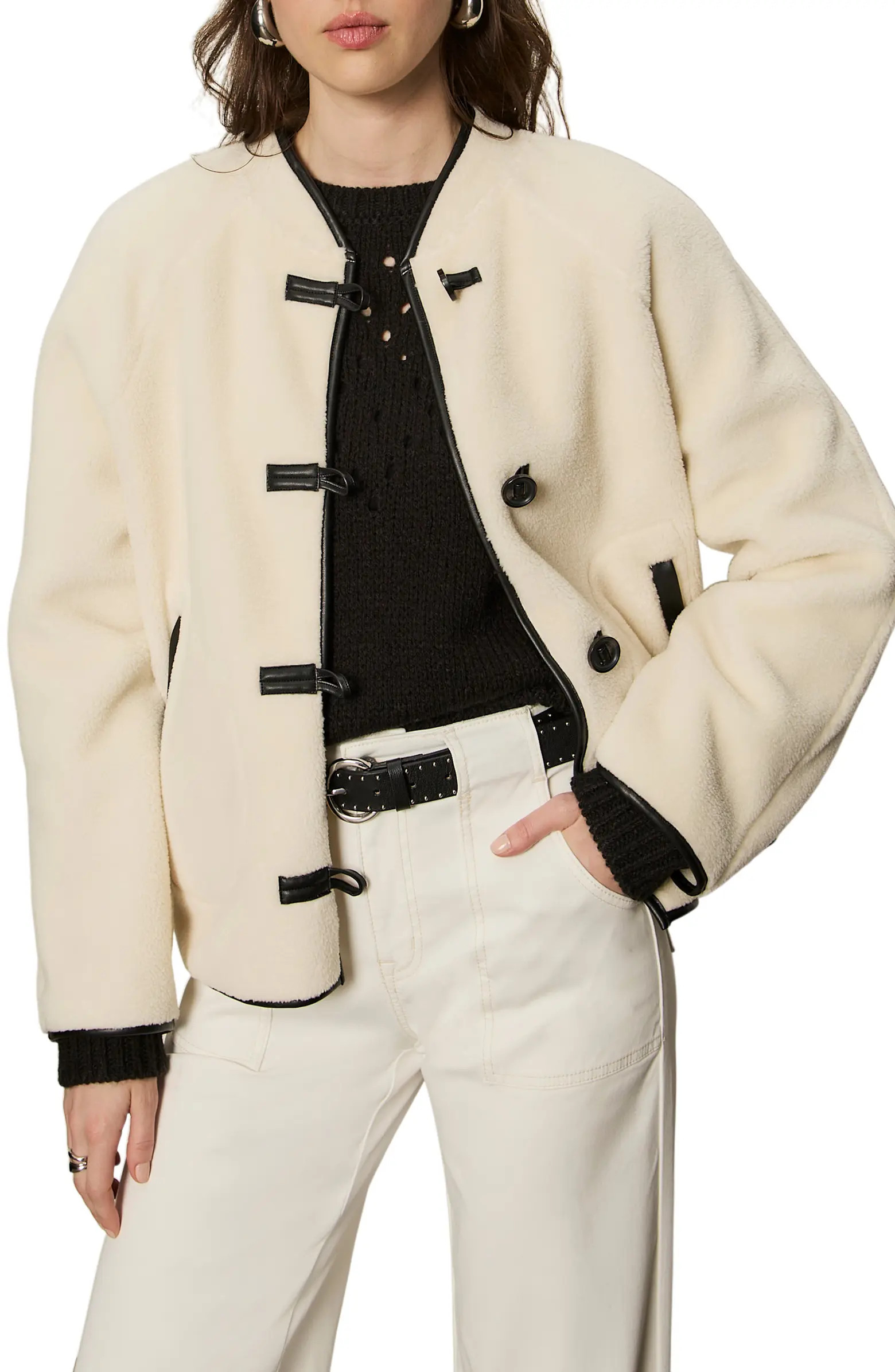 Powder Faux Shearling Jacket | Nordstrom