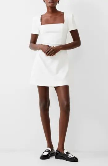 French Connection Whisper Short Sleeve Sheath Dress | Nordstrom | Nordstrom