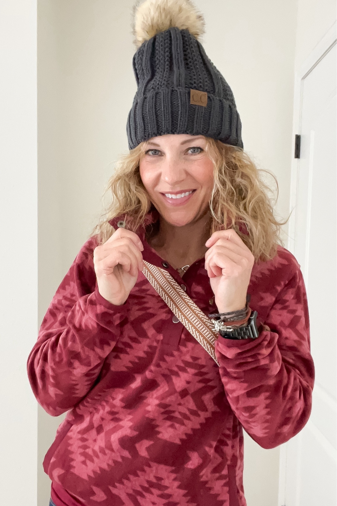 Winter can be defined in one word: FLEECE Ok, maybe two… BEANIE and FLEECE. Everyday warm and cozy fleece pullover by @cinch I have it in two colors now- love the prints, the snaps, the fit! And I linked a kids version so your mini can be cozy too. Everything fits TTS Thank you for shopping my affiliate links ❤️🔗

#LTKtravel #LTKSeasonal #LTKstyletip