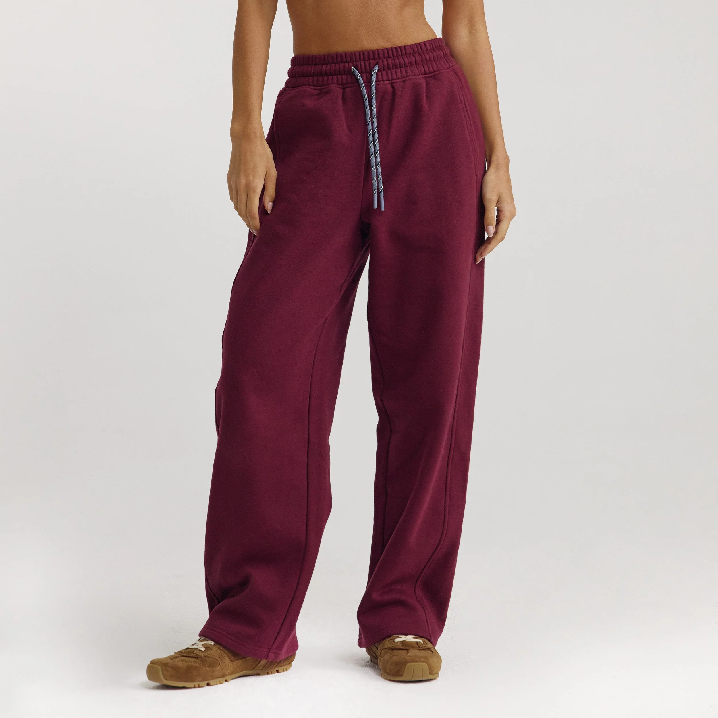 Straight-Leg Sweatpants - Cherry Lacquer | Lounge (US)