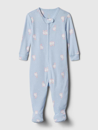 babyGap Organic Cotton PJ One-Piece | Gap (US)