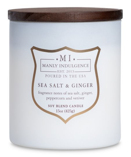 Colonial Candle 15-Oz. White Sea Salt & Ginger Tin Candle | Zulily