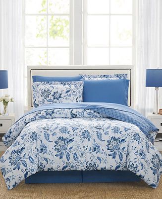 Pem America Diana 6-Pc. Reversible Twin Comforter Set, Created for Macy's  & Reviews - Comforter ... | Macys (US)