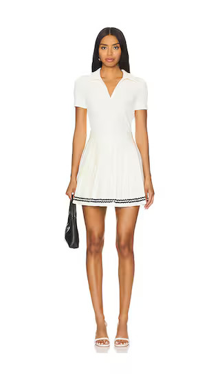 Aleigh Mini Dress in Ivory | Revolve Clothing (Global)