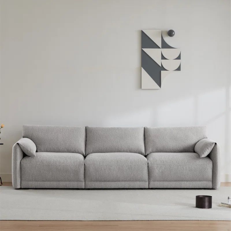 Jacoya 115.7'' Boucle 3-Piece Modular Sofa | Wayfair North America