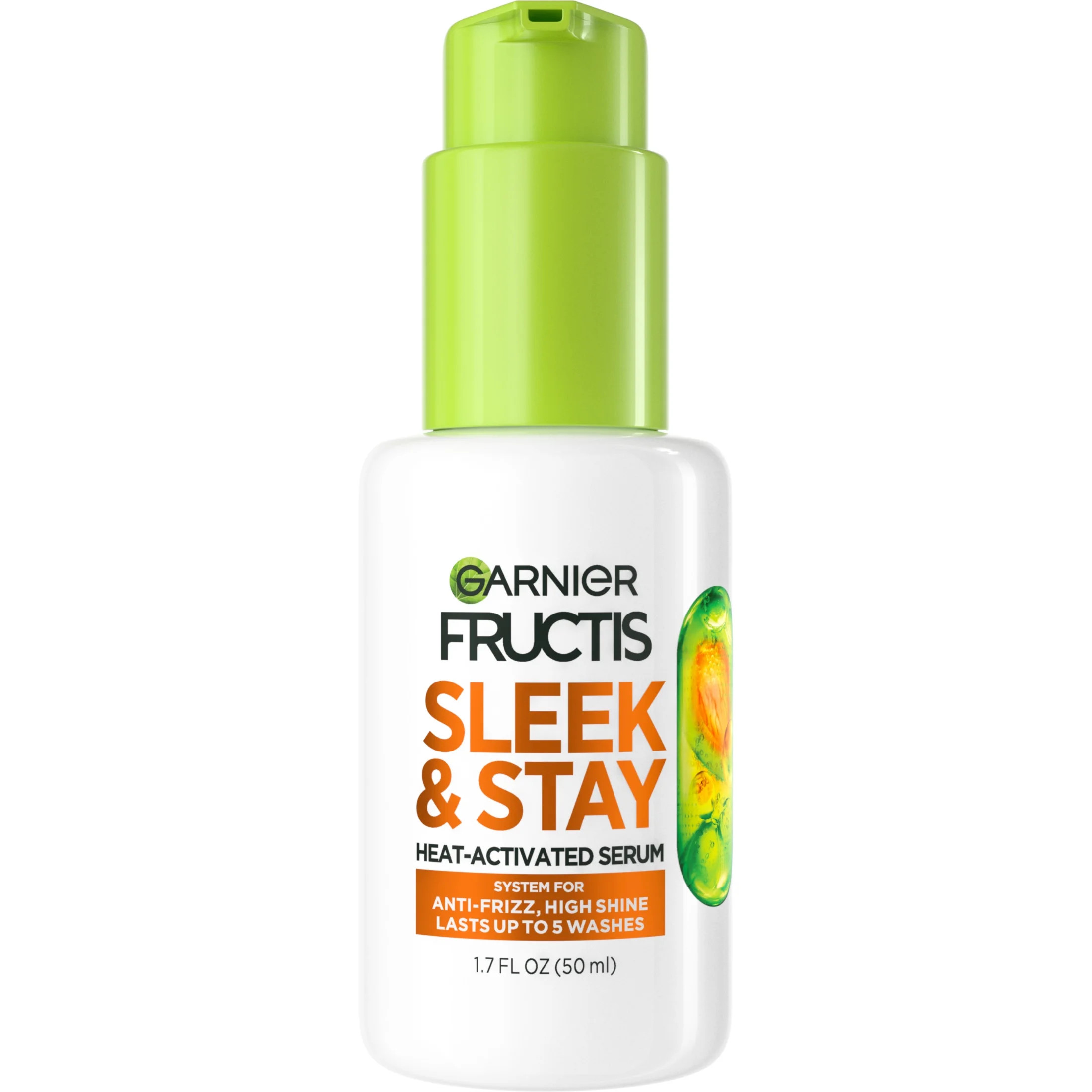 Garnier Fructis Sleek & Shine Sleek and Stay, for Frizzy and Dry Hair, Pump, 1.69 fl oz - Walmart... | Walmart (US)