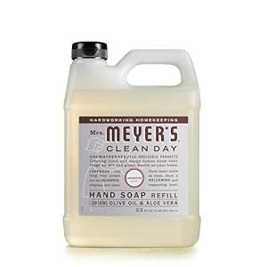 Mrs. Meyer's Clean Day Liquid Hand Soap Refill, Cruelty Free and Biodegradable Formula, Lavender ... | Amazon (US)