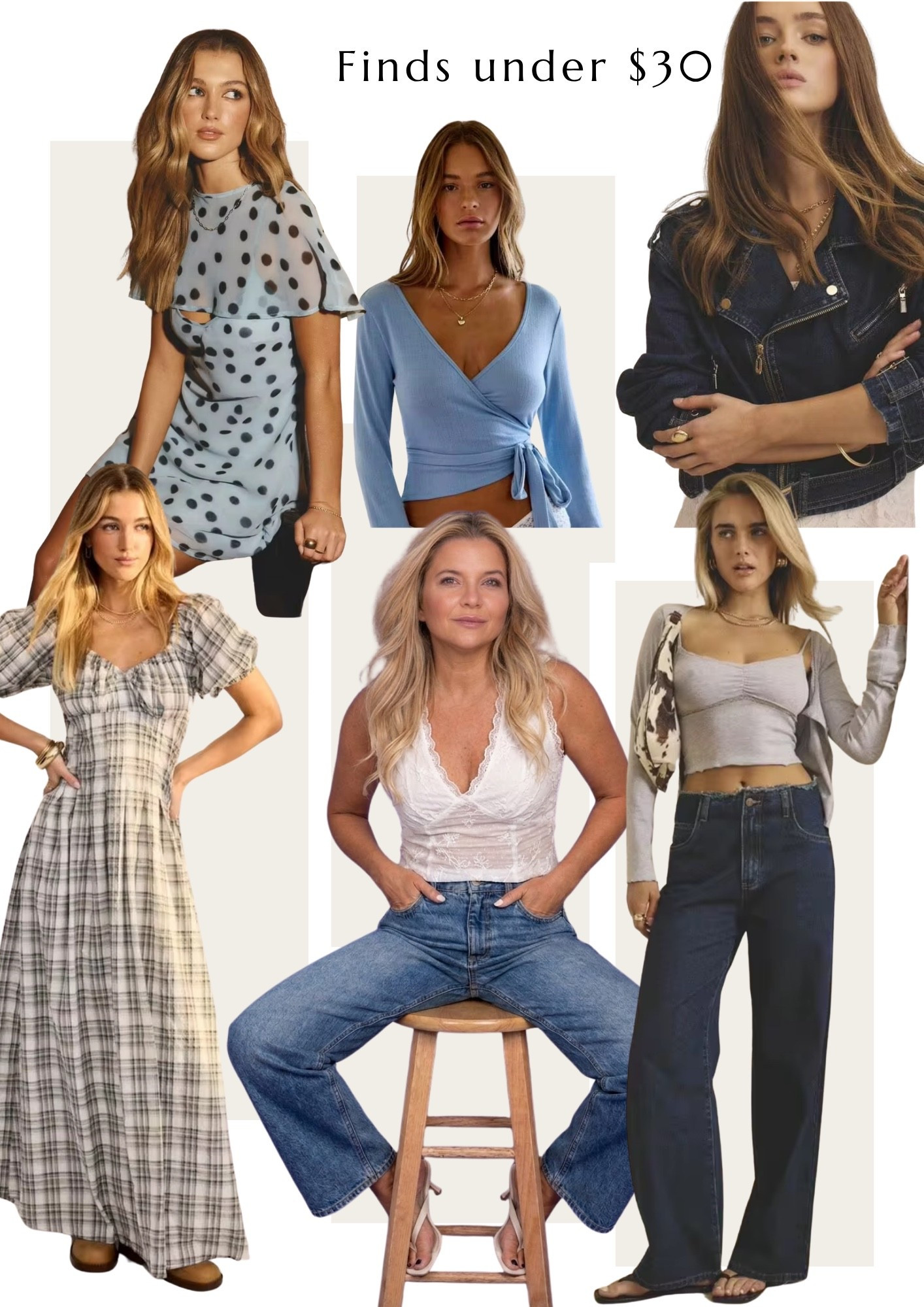 Girls, I've been doing some serious digging for affordable, chic pieces, and let me tell you... I hit the jackpot! 🤩 Found all these incredible pieces for under $30 (seriously, how?!). From the most perfect denim jacket to that stunning polka dot dress, my closet is looking refreshed. Sharing my top picks so you can snag these deals too! Everything is linked – go go go! 
Xoxo,
Ana Randall💗

#LTKstyletip #LTKsale