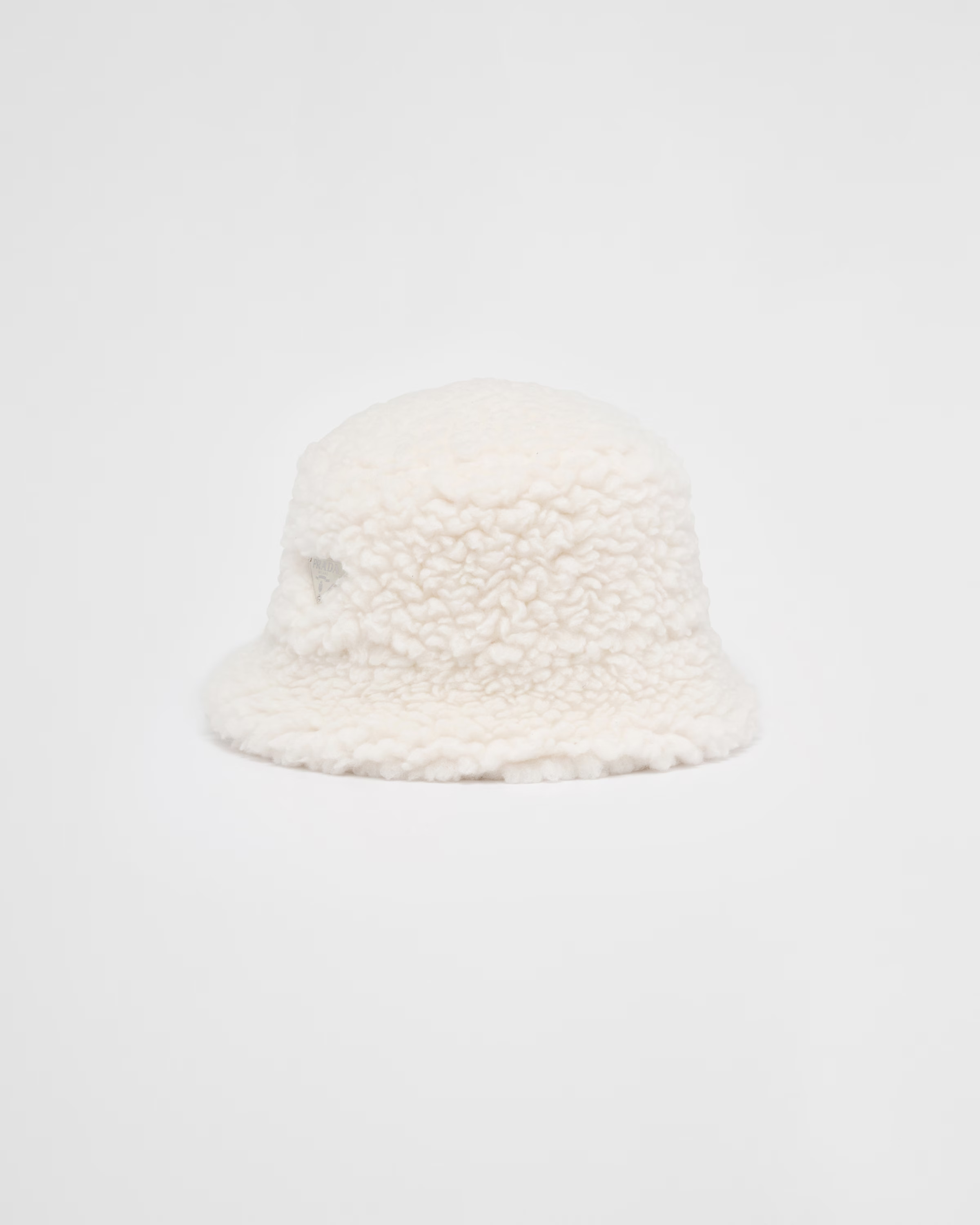 Wool and cashmere bucket hat | Prada Spa US