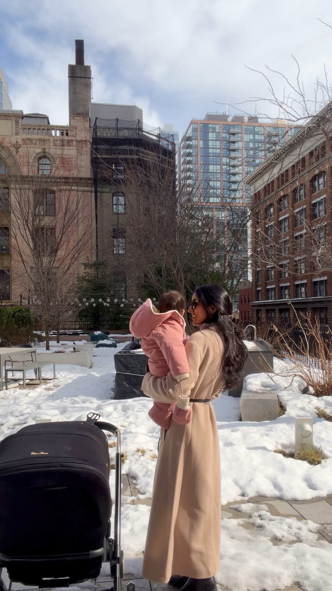 What we are wearing today! I can’t believe there is still snow on the ground in march 😭 