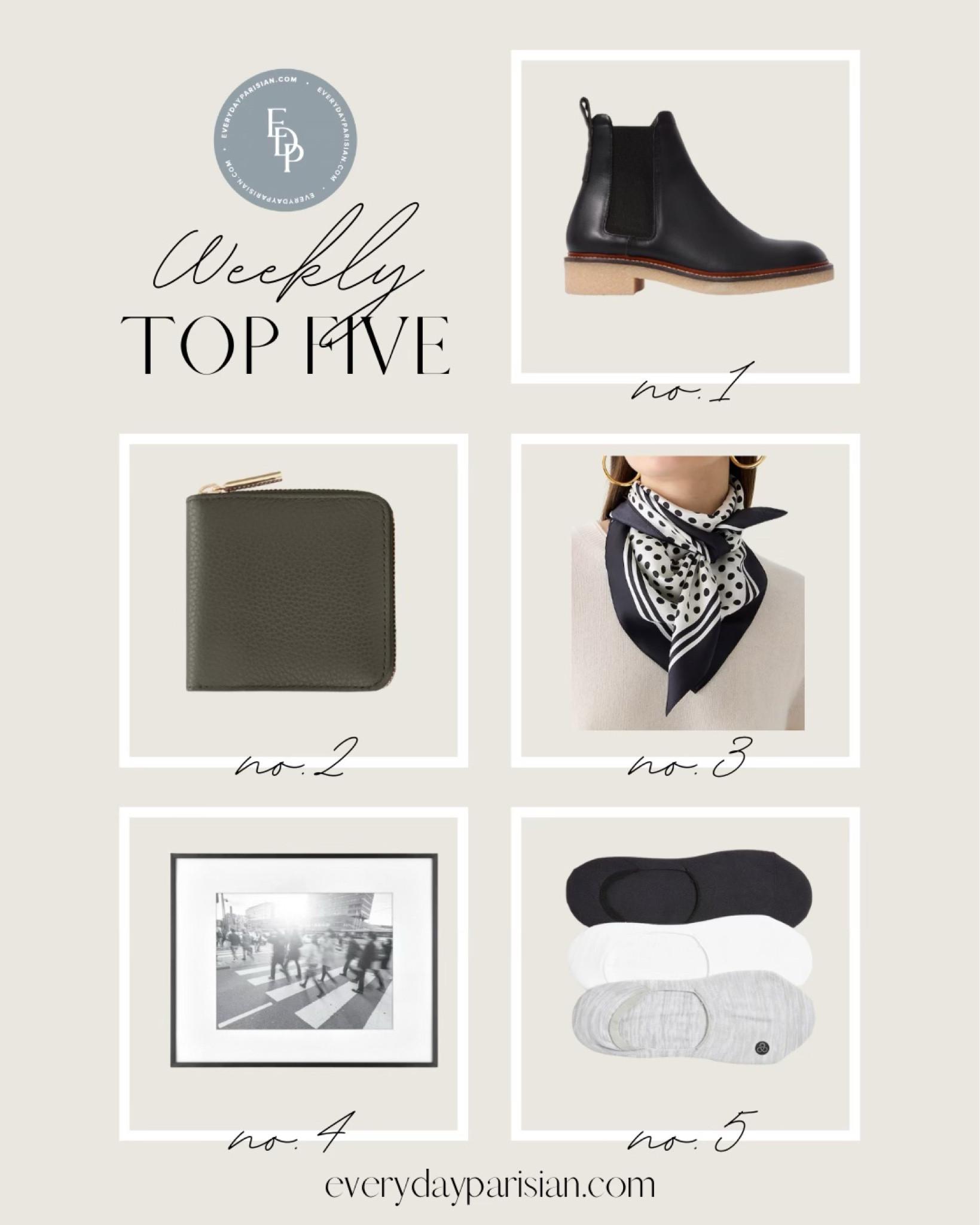 This week’s best sellers including a great and comfortable Chelsea boot, affordable black frames, and a beautiful and timeless wallet. 

#LTKhome #LTKunder100