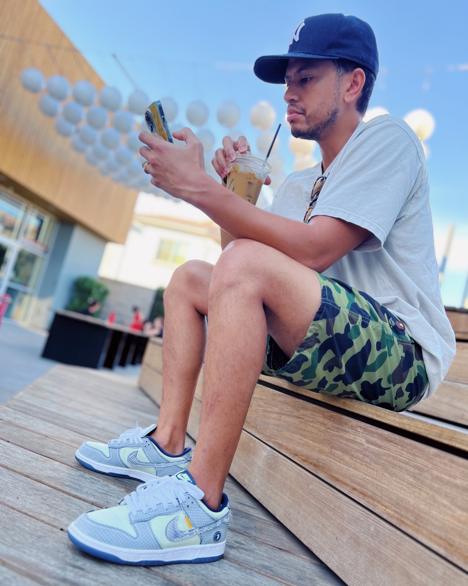 Love spontaneous Coffee Dates with my guy 🤍


Bape shorts, Union LA, Nike Sneakers, New York Yankee hat, coffee date, goyard, nike passport pack, men’s style, men’s sneakers 

#LTKmens #LTKshoecrush #LTKstyletip