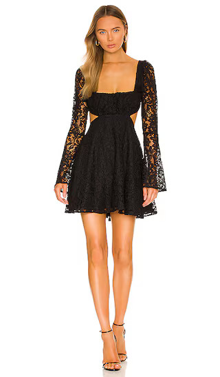 Raven Mini Dress in Black | Revolve Clothing (Global)