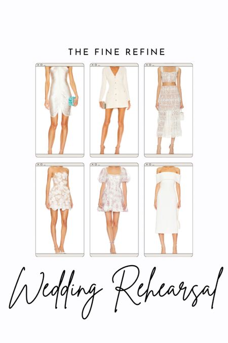 🚨 Calling all brides to be:  these dresses are perfect for rehearsal dinners, bridal showers and all of the events leading up to the bug wedding day 👰🏼‍♀️ 

#LTKstyletip #LTKGala #LTKwedding
