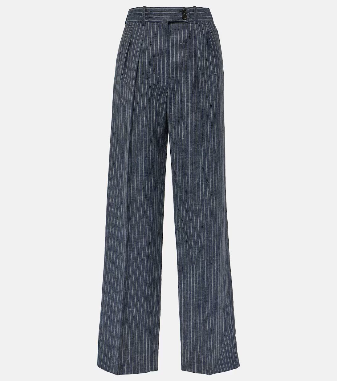 Pinstripe high-rise straight pants | Mytheresa (INTL)