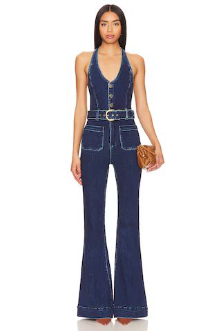Show Me Your Mumu Fort Worth Jumpsuit in Ridge Blue from Revolve.com | Revolve Clothing (Global)