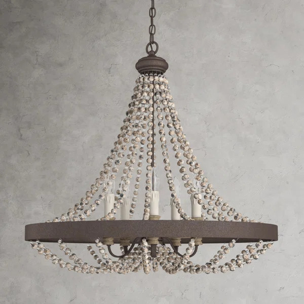 Aaden 5 - Light Unique / Statement Empire Chandelier | Wayfair North America