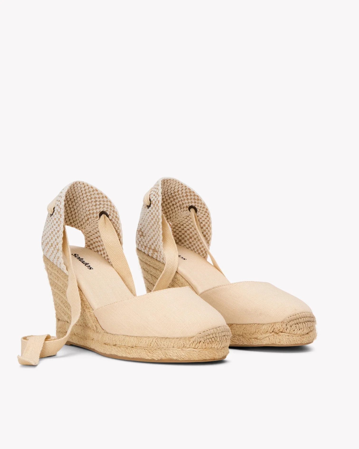 The Marseille Wedge - Classic - Ivory | Women's Wedge Espadrilles | Soludos