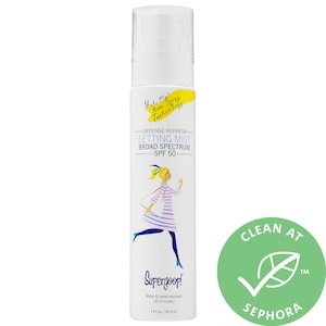 Defense Refresh Setting Mist Broad Spectrum SPF 50 - Supergoop! | Sephora | Sephora (US)