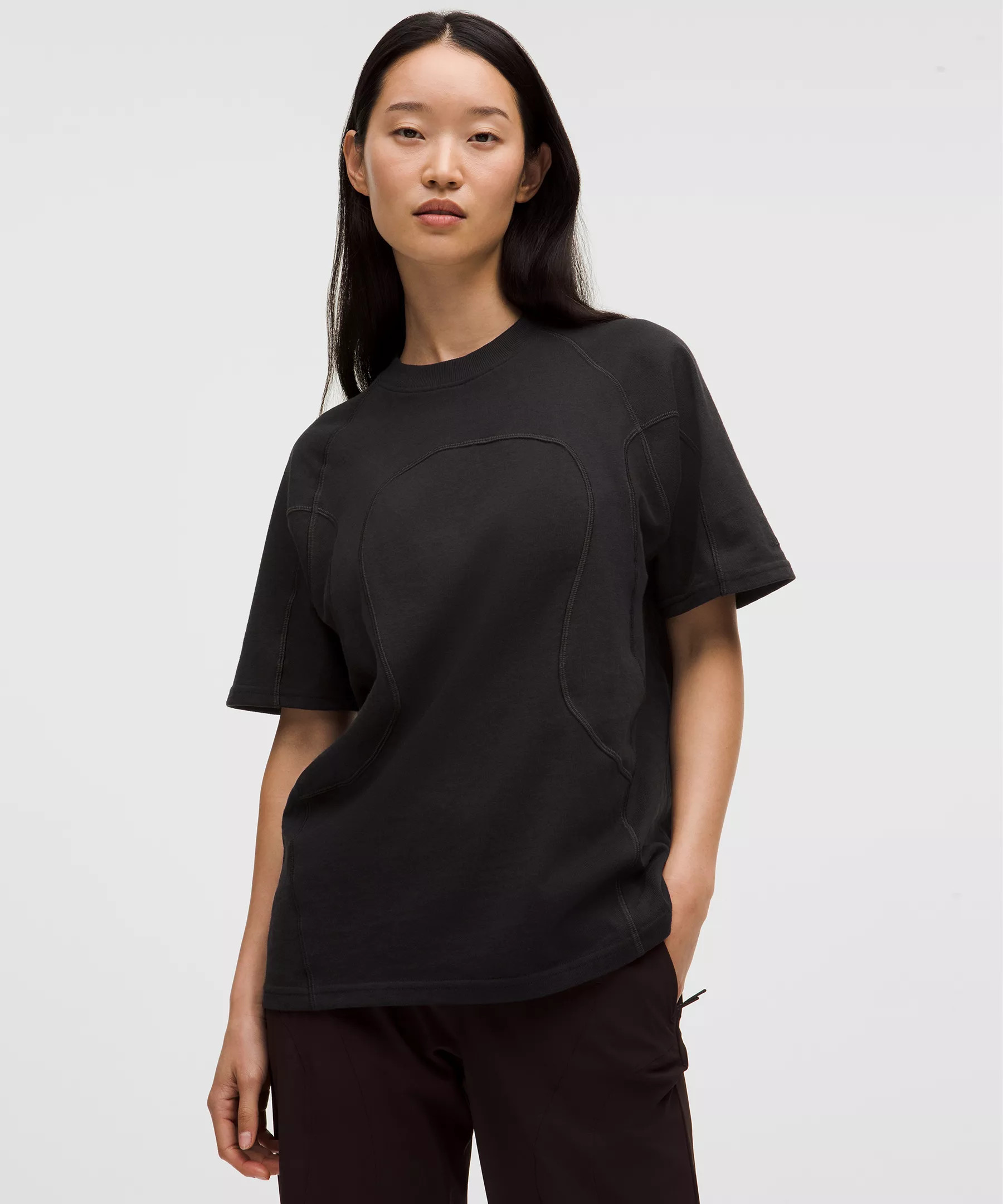 Women's Organic Cotton Oversized T-Shirt *SLNSH Collection | Women's Short Sleeve Shirts & Tee's ... | lululemon (CA)