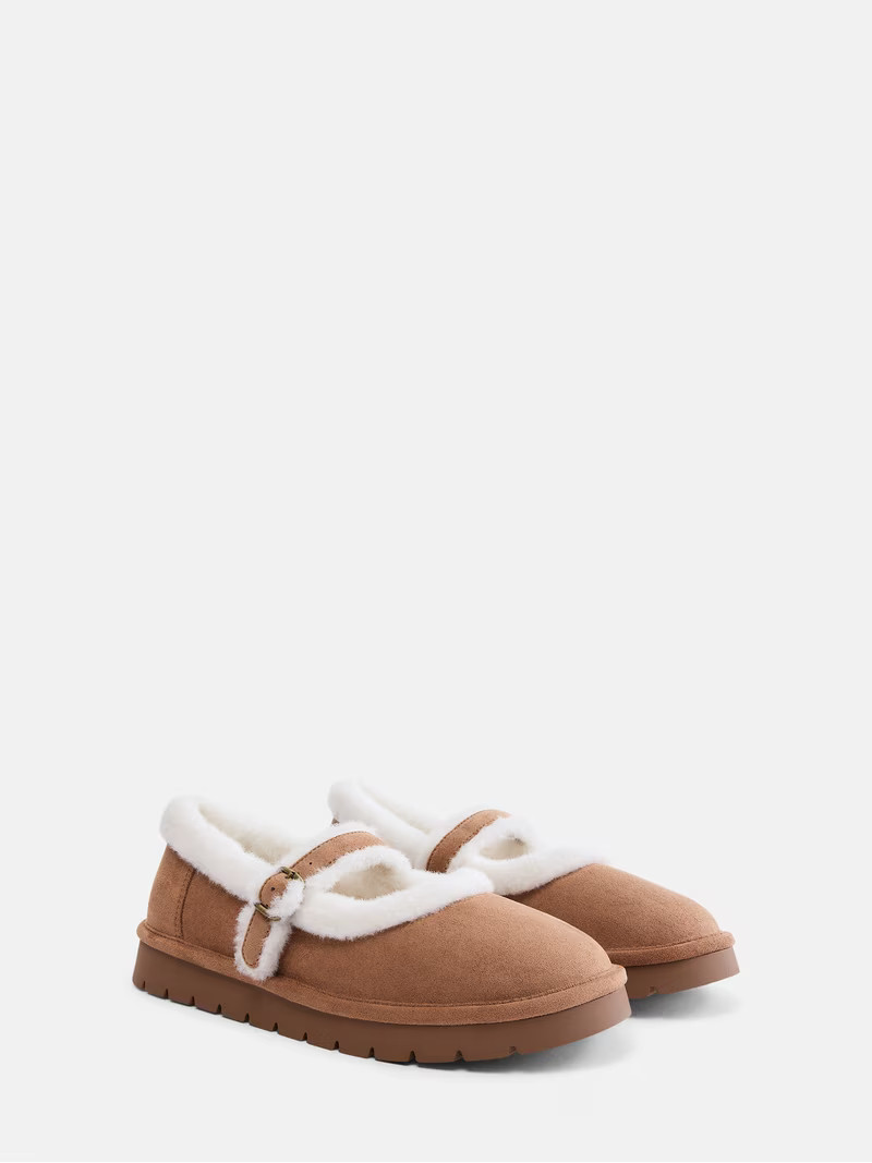 Madden NYC Women's Faux Shearling Lined Mary Jane ShoesW MNYC COZY MJW MNYC COZY MJW MNYC COZY MJ... | Walmart (US)