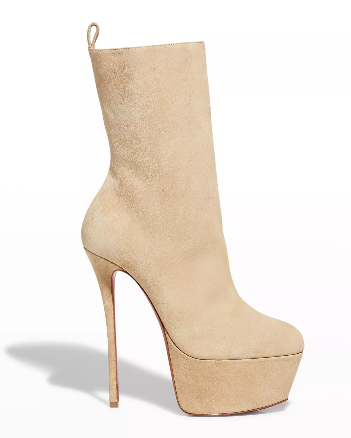 Nude sale platform booties