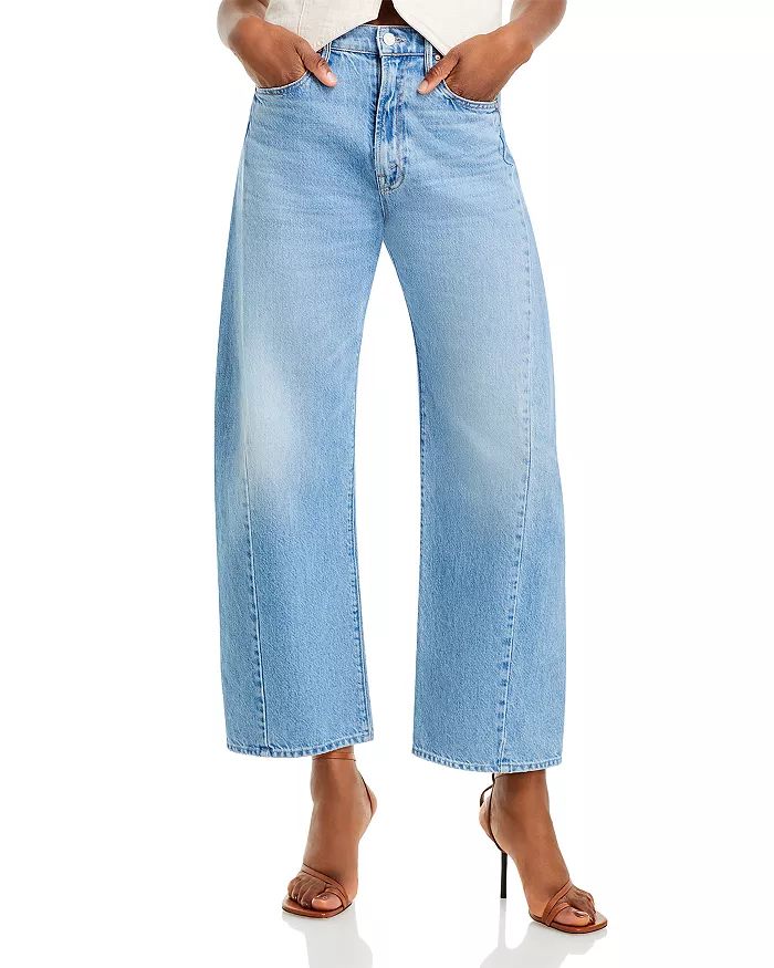 The Half Pipe Flood High Rise Ankle Wide Leg Jeans in Material Girl | Bloomingdale's (US)