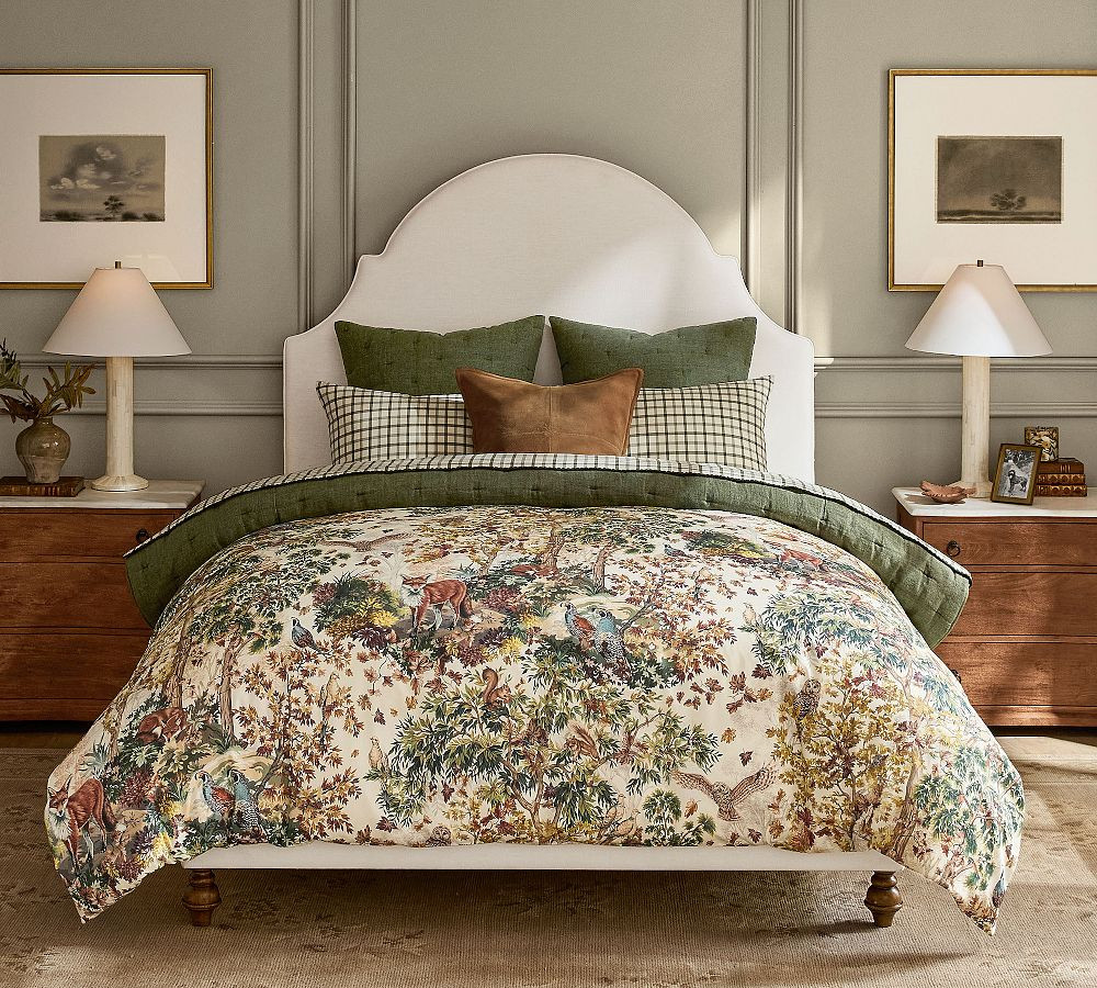 Fantastical Forest Reversible Duvet Cover | Pottery Barn (US)