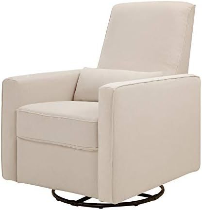 DaVinci Piper Upholstered Recliner and Swivel Glider in Cream, Greenguard Gold Certified | Amazon (US)