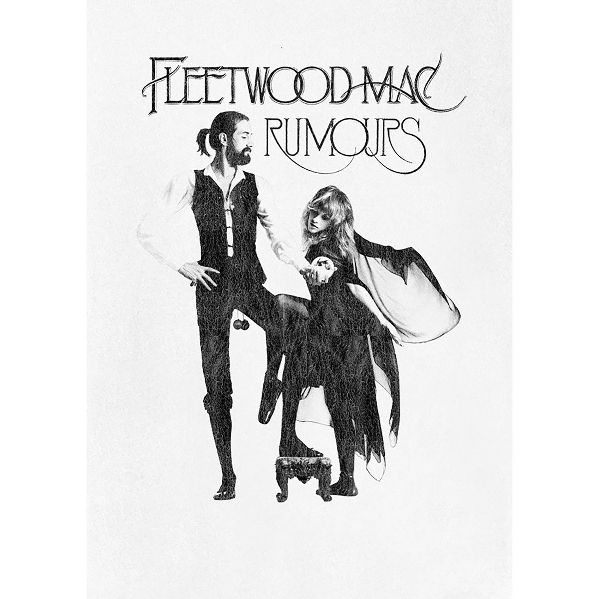 Men's Fleetwood Mac Short Sleeve Graphic T-Shirt - White XL | Target