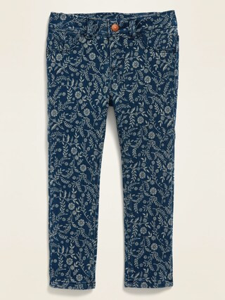 Ballerina Built-In Tough Floral Jeggings for Toddler Girls | Old Navy (US)