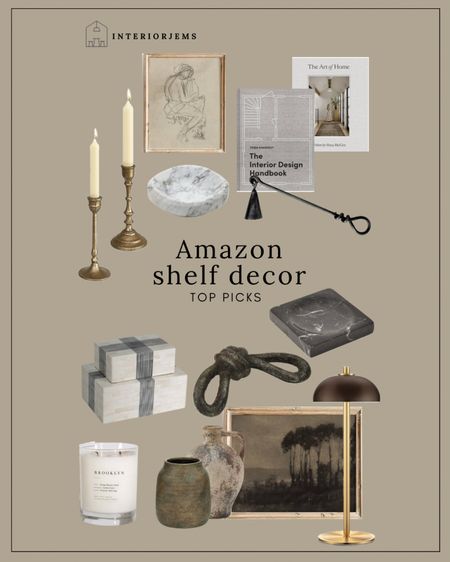 Amazon shelf decor, coffee table decor, design books, vase, candle, marble accessories, framed moody art, on sale accessories, home decor 

#LTKStyleTip #LTKSaleAlert #LTKHome