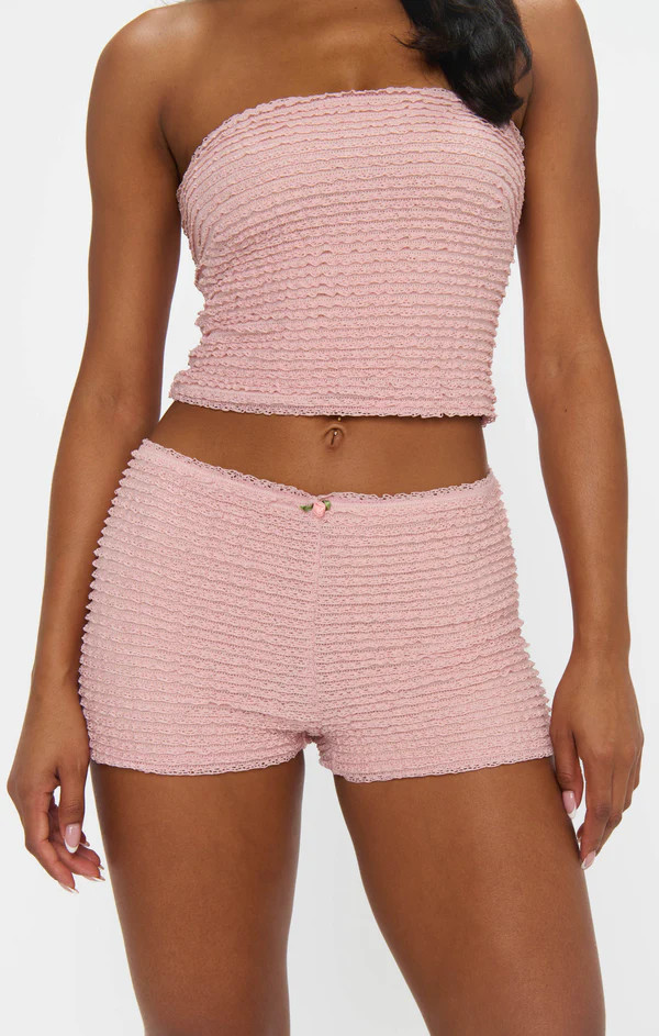 Nicki Shorts ~ Pink Ruffle Lace | Show Me Your Mumu